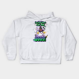 I'm Just Here for the Boos Kids Hoodie